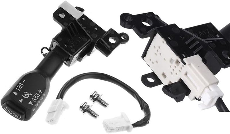 Broaug 84632-34017 مفتاح التحكم في السرعة – متوافق مع لكزس ES330، ES350، GS350، GS460 / سايون tC، xB، xD / تويوتا كامري، كورولا، RAV4، تاكوما، فينزا 84632-34011، 8463234011، 8463234017 - Image 3